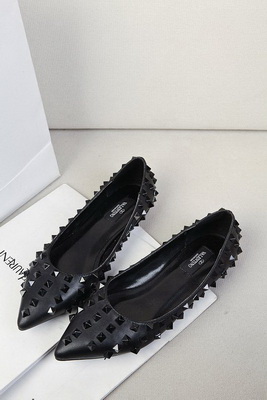 Valentino Shallow mouth flat shoes Women--079